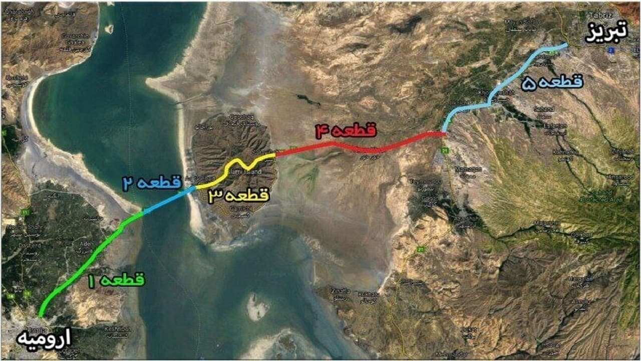 آغاز عملیات اجرایی آزاد راه ارومیه به تبریز