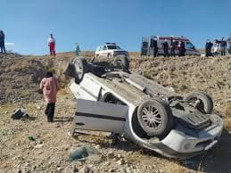 واژگونی خودرو